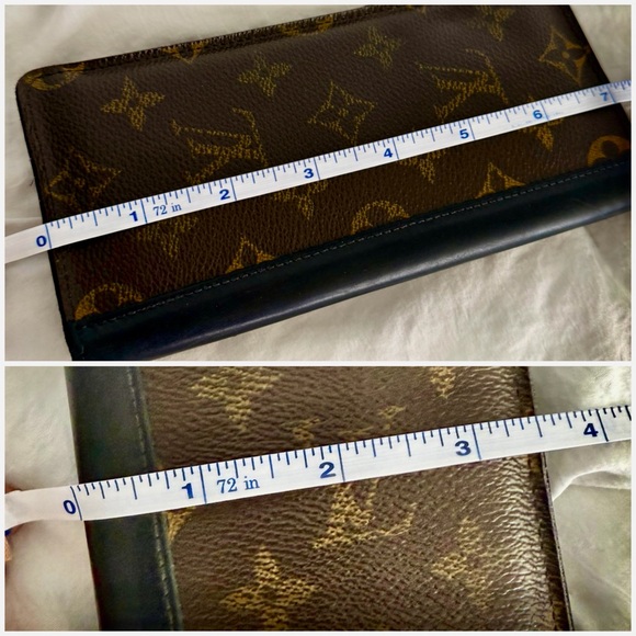 👑✅PRICE FIRM✅ AUTHENTIC Louis Vuitton Macassar Wallet - Picture 15 of 17